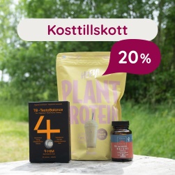 Kosttillskott  20 %